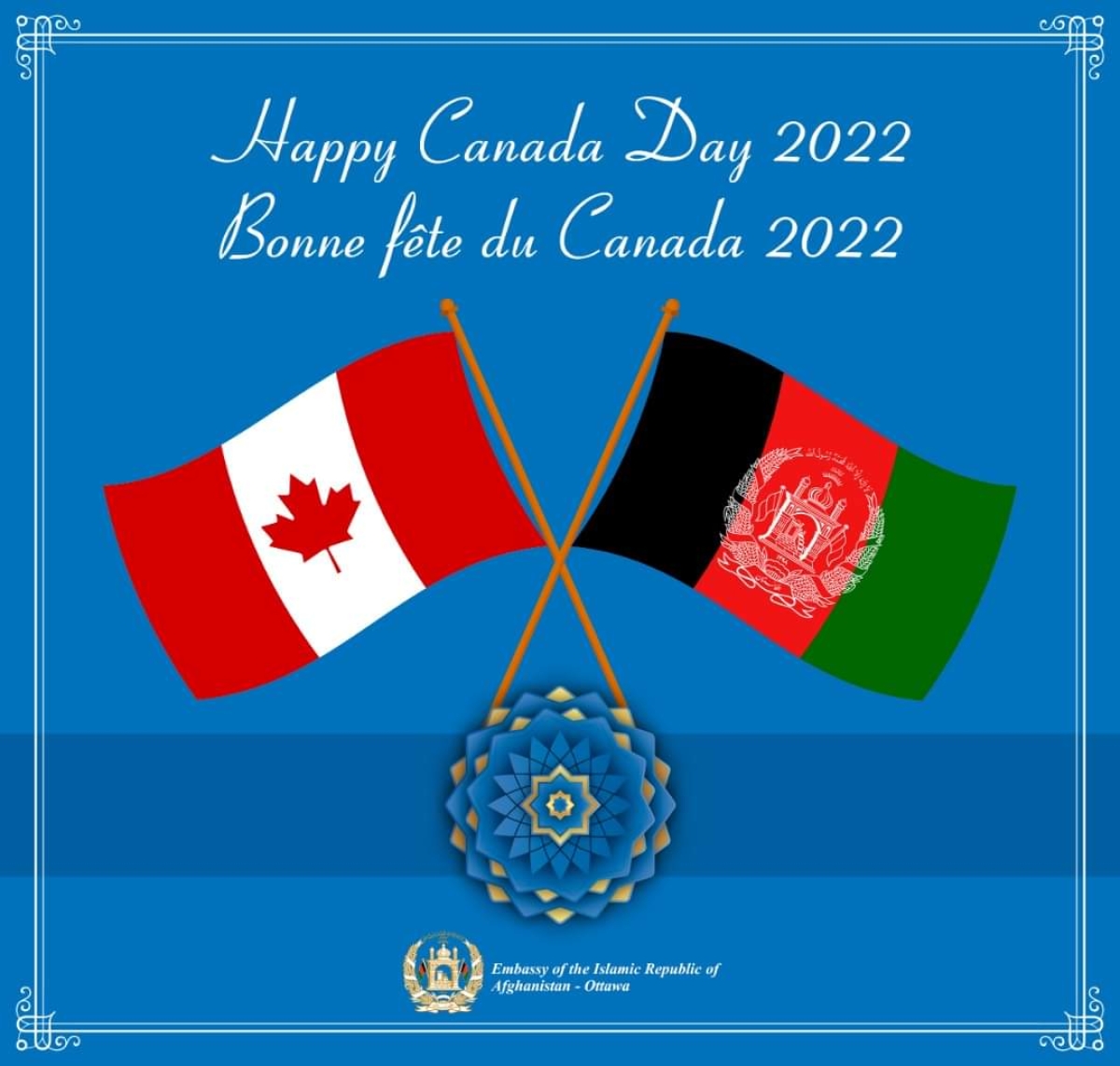 A MESSAGE BY AMBASSADOR SOROOSH ON THE OCCASION OF CANADA DAY