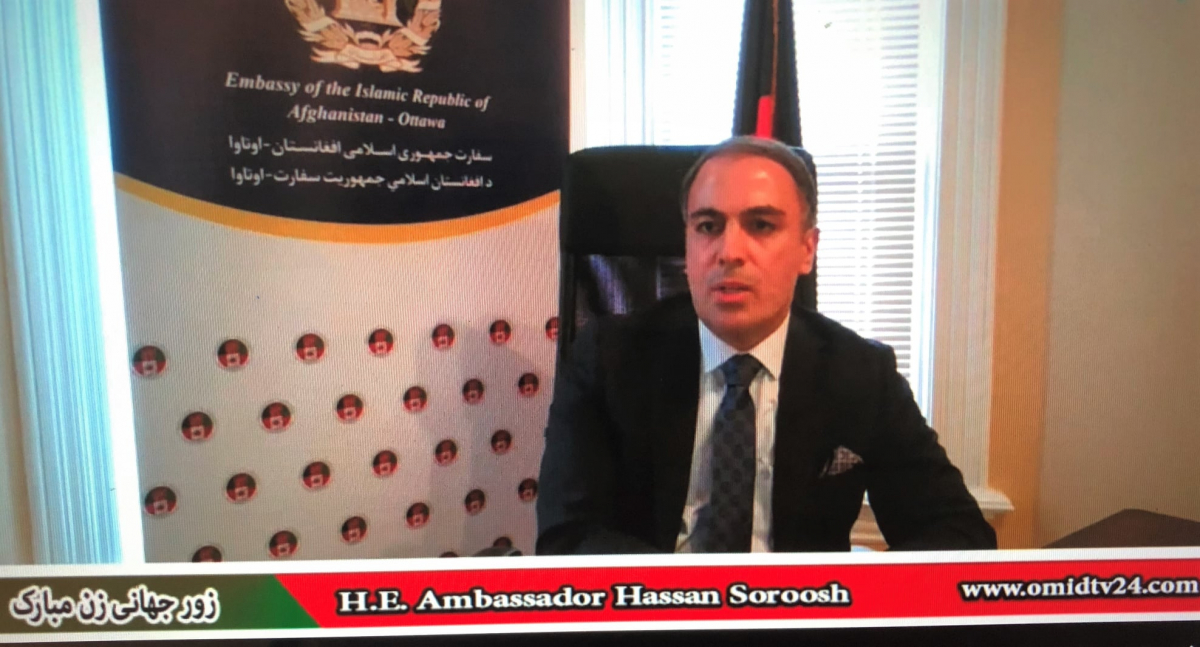 Ambassador Soroosh Speaks at the International Women’s Day Event in OMID TV