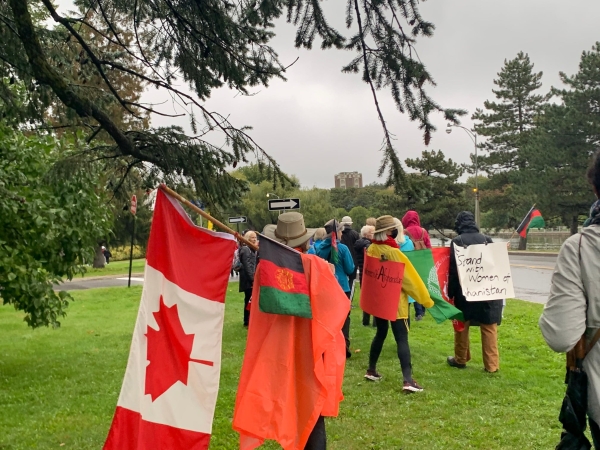 Message of Gratitude to the University Women Helping Afghan Women for Organizing the Afghan Women walk in Ottawa