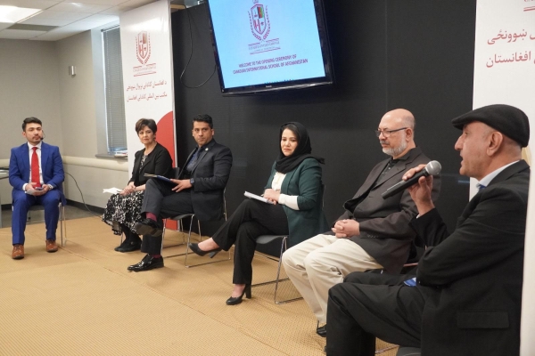 AMBASSADOR SOROOSH PARTICIPATED IN THE INNAUGURAL EVENT OF THE TORONTO-BASED CANADIAN INTERNATIONAL SCHOOL OF AFGHANISTAN