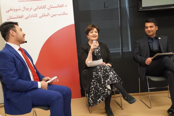 AMBASSADOR SOROOSH PARTICIPATED IN THE INNAUGURAL EVENT OF THE TORONTO-BASED CANADIAN INTERNATIONAL SCHOOL OF AFGHANISTAN