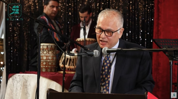 AMBASSADOR HASSAN SOROOSH SPOKE THROUGH A VIDEO MESSAGE AT THE EVENT ORGANIZED BY  THE AFGHAN NETWORK FOR SOCIAL SERVICES (ANSS)