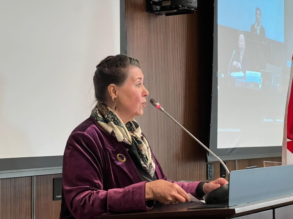 AMBASSADOR SOROOSH PARTICIPATED AND SPOKE AT AN EVENT ON "THE IMPACT OF TALIBAN'S EDICTS ON WOMEN AND GIRLS IN AFGHANISTAN" ORGANIZED BY (WCRAN)