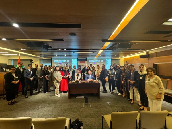 AMBASSADOR SOROOSH PARTICIPATED AND SPOKE AT A PARLIAMENTARY EVENT ON GENDER APARTHEID IN AFGHANISTAN