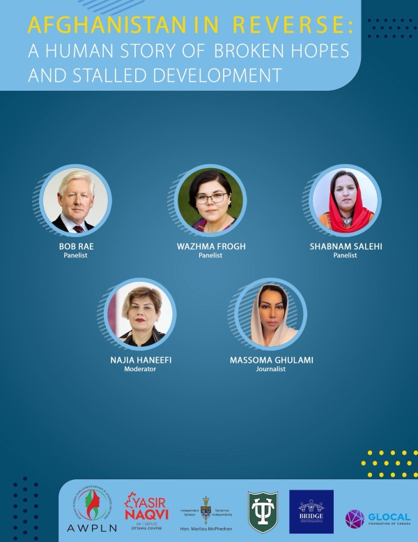 Ambassador Soroosh addressed an event at Parliament co-organized by the AWPLN and Members of Parliament of Canada