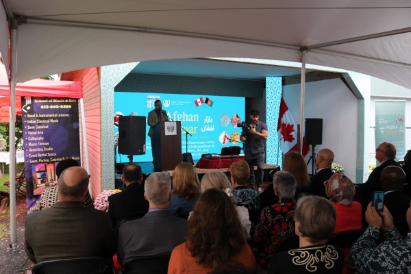 Afghan Bazaar was held at the Embassy of Afghanistan in Ottawa to mark the 107th Anniversary of the Restoration of Afghanistan&rsquo;s Independence and celebrate Afghan culture, art, heritage, and women-led entrepreneurship