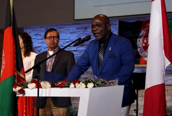 AMBASSADOR SOROOSH PARTICIPATED AND SPOKE IN AN EVENT ORGANIZED BY THE AFGHAN NETWORK FOR SOCIAL SERVICES (ANSS)