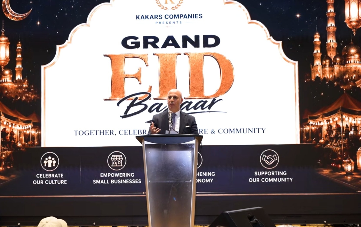 AMBASSADOR SOROOSH DELIVERED OPENING REMARKS ON AFGHAN EID BAZAAR