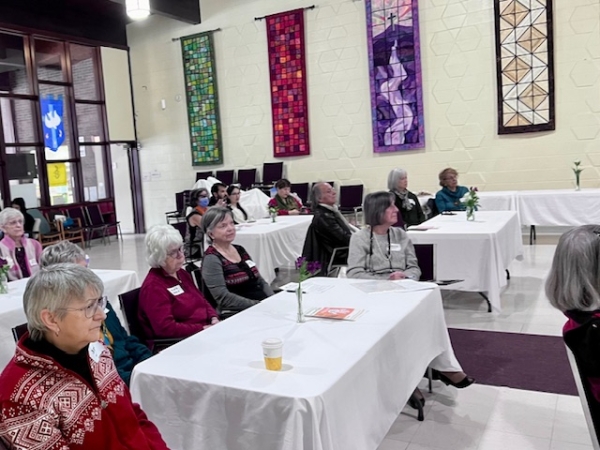 Ambassador Hassan Soroosh participated and spoke in an event organized by the University Women Helping Afghan Women (UWHAW)