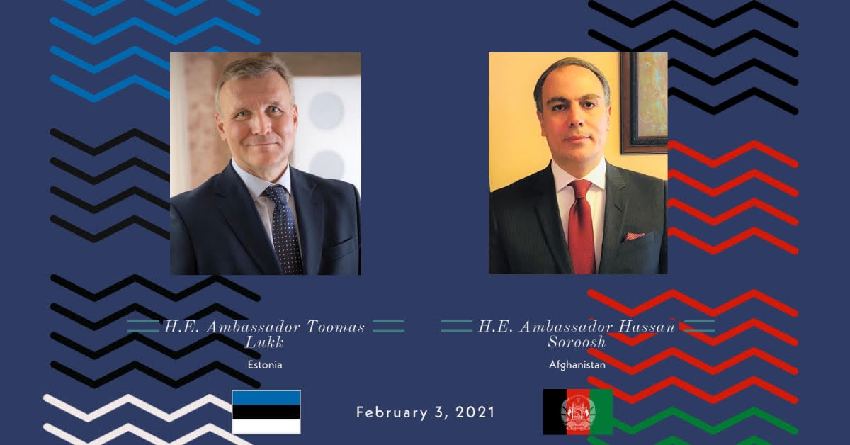 Ambassador Soroosh Holds a Phone Conversation with Ambassador of Estonia