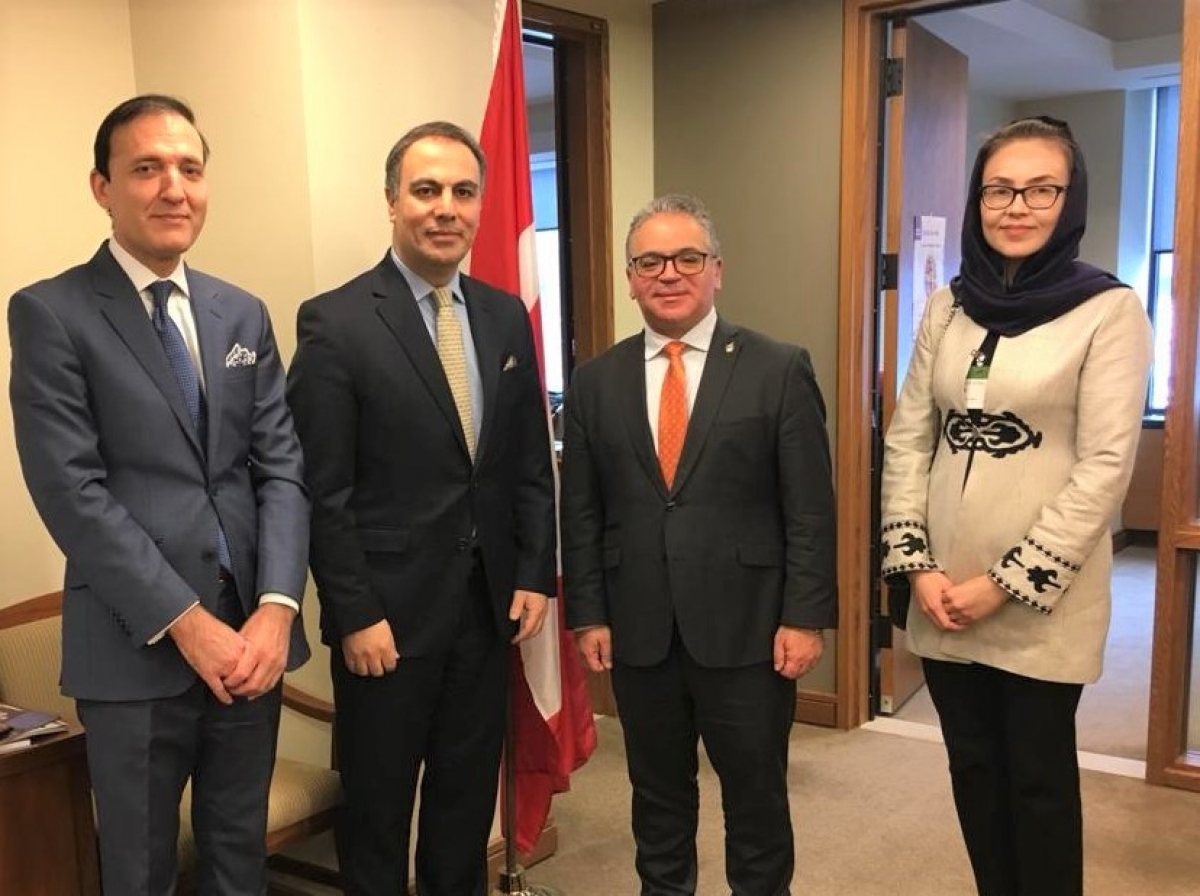 Ambassador Soroosh Meets with Chair of the Canada-Afghanistan Parliamentary Friendship Group
